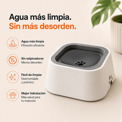 AquaClean™ – Bebedero antisalpicaduras