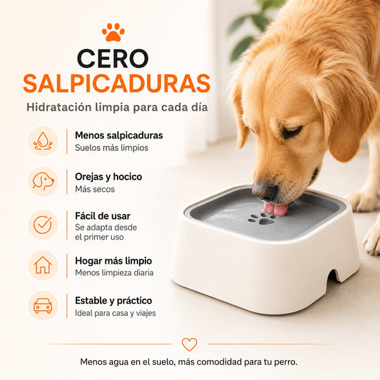 AquaClean™ – Bebedero antisalpicaduras
