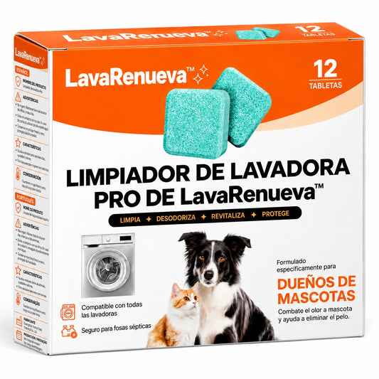 LavaRenueva™| Pastillas Limpialavadoras